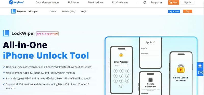 iMyfone LockWiper | iMyfone LockWiper | iMyfone LockWiper 10 個最佳 Apple MDM 繞過工具