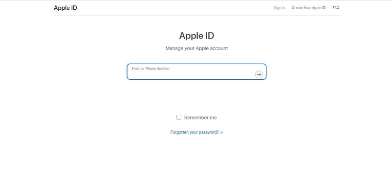 重設 Apple ID 密碼 第 2 步