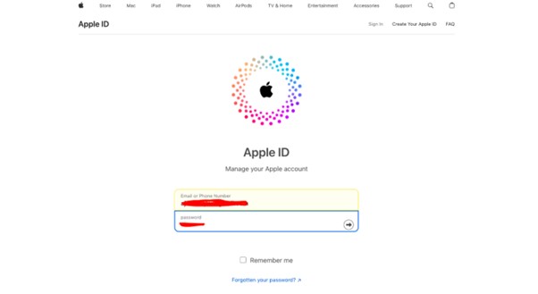 在 iCloud 取消 Apple ID 與 iPad 的關聯第 1 步