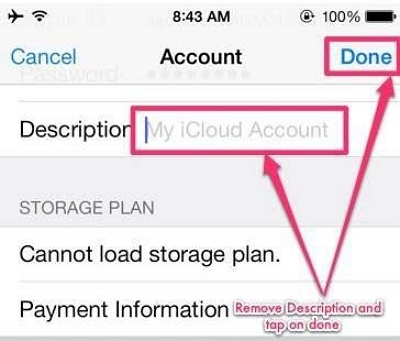 返回 iCloud 頁面 |無需密碼從 iPhone 中刪除 iCloud