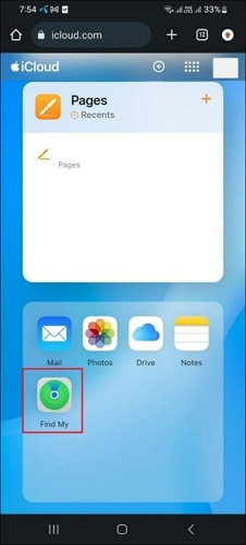 尋找 iCloud 尋找我的 Android |使用 Android 解鎖已禁用的 iPhone