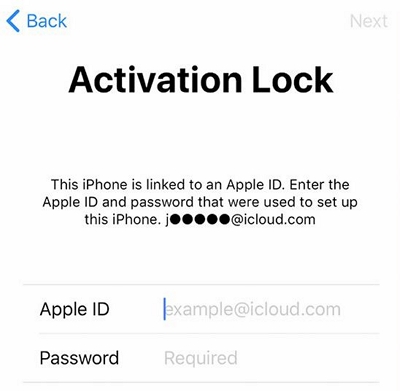 請求正確的 Apple ID | Apple ID 無法用於解鎖此 iPad